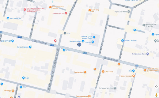 Citylight B in Fastiv g.Fastov, perekrestok st. Internacional'noj i st. Sobornoj scheme