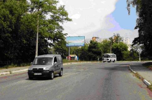 Billboard B in Fastiv, 6х3  st. Soborna, 68, (central'na st. mista) vid zilmasivu Zaricca, do centru Photo 1