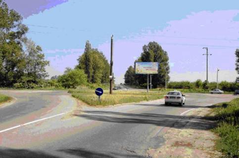 Billboard A in Fastiv perekrestok st. Akubovskogo i Okruznoj dorogi,  (klumba) napravlenie ot Beloj Cerkvi Photo 2