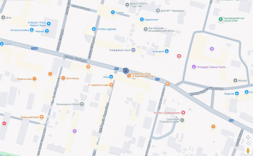 Citylight A in Fastiv, 1,2х1,8  g.Fastov, st.Sobornaa, 29 scheme
