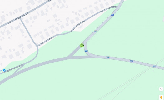 Billboard A in Fastiv perekrestok st. Serbakova, Okruznoj i dorogi na Bysev (klumba) v"ezd s Okruznoj scheme