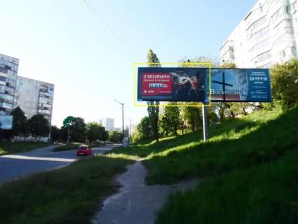 Billboard A in Fastiv, 6х3  st. Geroiv Tankistiv, DAI, napramok do centru (zliva) Photo 1