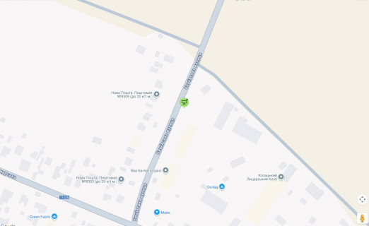 Billboard B in Fastiv, 6х3  g.Fastov,  st.Bysevskaa, 3 scheme