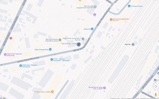 Citylight A in Fastiv g.Fastov, Privokzal'naa plosad' scheme