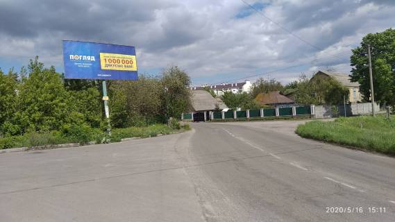Billboard A in Vorzel, 6х3  Perehrestta vulic' Starzeskoi i Bilostoc'koi Photo 1
