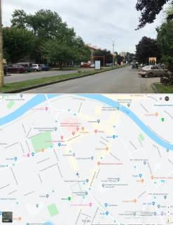 Citylight B in Uzhgorod, 1.2х1.8  av. Svobodi (TC"Ukraina",  "KiivStar", Ukrtelekom, magazini, kafe) Photo 1