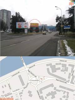 Billboard A in Uzhgorod, 3х6  st. Zaliznicna-Stancijna (Z/d vokzal,Avtovokzal, Central'na castina mista - privokzal'na plosa, intensivnij ruh) Photo 1