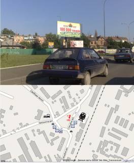 Billboard B in Uzhgorod, 3х6  st. Zaliznicna-Stancijna (Z/d vokzal,Avtovokzal, Central'na castina mista - privokzal'na plosa, intensivnij ruh) Photo 1