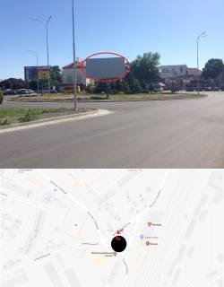Billboard A in Uzhgorod, 3х6  st. Zaliznicna-Stancijna (Z/d vokzal,Avtovokzal, Central'na castina mista - privokzal'na plosa, intensivnij ruh) Photo 1