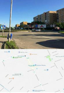 Billboard A in Uzhgorod st. Legoc'kogo (Kolo, TC Tokio, TC Vopak, Velmart,AZS "WOG""ATB", napramki na Zakarpats'kij derzavnij universitet, vulici Zan'kovec'ka, 8 Berezna, Peremogi, Bab'aka) Photo 1