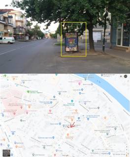 Citylight A in Uzhgorod, 1.2х1.8  st.Svabs'ka (Cent mista pl.S Petefi,kafe, magazini,Skoli,Skver ) Photo 1
