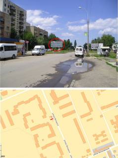 Billboard B in Uzhgorod, 3х6  st. Legoc'kogo ( TC Tokio, TC Vopak, Velmart,AZS "WOG","Epicentr","Nova Linia" "ATB" , Institut EIP,intensivnij ruh, vulici Zan'kovec'ka, 8 Berezna, Peremogi, Bab'aka) Photo 1