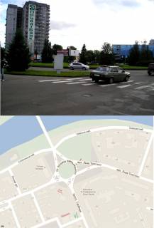 Citylight B in Uzhgorod, 1.2х1.8  pl. B. Hmel'nic'kogo (Napramok Centr, gotel' "Uzgorod", pisoh. perehid, naproti kola, intensivnij ruh,) Photo 1