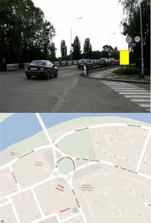 Citylight A in Uzhgorod, 1.2х1.8  st. Kiivs'ka naberezna (Napramok na mist v centr, gotel' "Uzgorod" perehresta) Photo 1