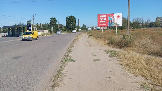 Billboard A in Bilgorod-Dnistrovsky, 3x6  AZS "Al'batros", transport.birza,STO,Avtomagazin,z-d"GEMOPLAST" Photo 1