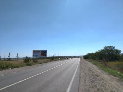 Billboard B in More convenient, 3x6  Avtodoroga Odessa-Reni (transportnoe soobsenie(Odessa,Reni,Izmail, Sarata), iz Odessy, Tamozennyj, Pogranicnyj punkt, AZS, povorot na s.Udobnoe Photo 1