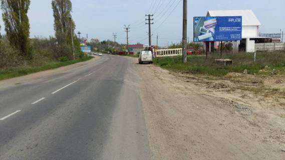 Billboard A in Karolino-Bugaz, 3x6  r-n Limanskaa, v"zd v Karolino-Bugaz iz Zatoki , na Odessu Photo 1