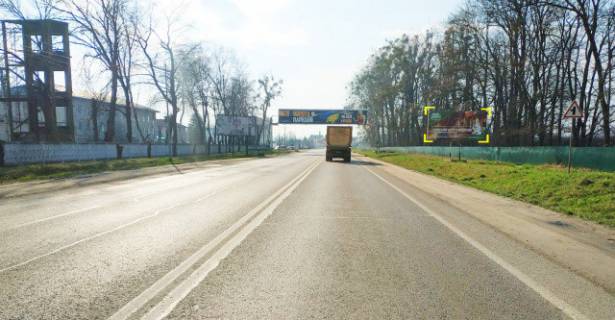 Billboard A in Lviv, 6x3м.  vizd v m. L'viv z napramku m. Kiiv (trasa E-40) + zovta vitrozahisna luminescentna ramka, dali AZK L'viv Petrol', Sokar Photo 1