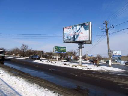 Billboard B in Malodolinske, Б  Malodolinskoe Trassa Odessa - Zatoka Rajon Cernomorskogo torgovogo porta (3-grani) Photo 1