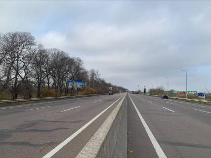 Billboard B in Odessa trasi, Б  Kiivs'ka trasa transport pramue v Kiiv, AZK OKKO Photo 1