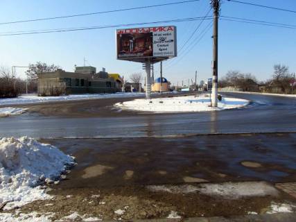 Billboard A in Malodolinske, А  Malodolinskoe Trassa Odessa - Zatoka Rajon Cernomorskogo torgovogo porta (3-grani) Photo 1