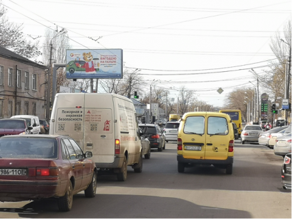 Billboard B in Odessa, 3х6  st. Dal'nickaa 43 Photo 1