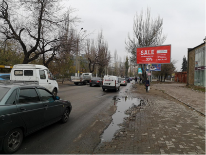 Billboard A in Odessa, 3х6  st. Cernomorskogo kazacestva, 66-A Photo 1
