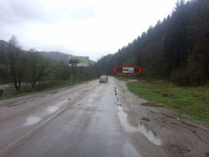 Billboard A in Tatariv, 3x6  Trasa N-09 Mukacevo-L'viv, v`izd v selo, pered sanatoriem MVD, napramok ruhu na Bukovel' Photo 1