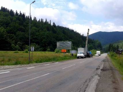 Billboard B in Tatariv, 3x6  Trasa N-09 Mukacevo-L'viv, viizd z sela, 100 m pisla AZS OKKO, napramok ruhu na Ivano-Frankivs'k Photo 1