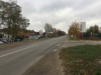 Billboard B in Chabani, Board 3x6м  смт. Чабани   вул. Машинобудівників, навпроти Пожежної частини, "ЛотОК",  "ОранжБуд",  узбіччя дороги Чабани-Хотів, ліворуч Photo 1
