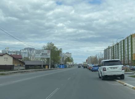 Billboard B in Vishnev, Board 3x6м  st. Stusa kinec'/pocatok st.  Balukova, 8,  zupinka, povorot  na st. Druzbi, poruc "Avtostancia", "MARKET SUPPER", navproti Restoran "Did Madrid", 100m. do TRC "Nase Nebo", "BILLA", v bik s. Gatnogo, Tarasivki Photo 1