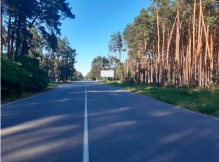 Billboard A in Vishcha Dubechnya, Board 3x6м  с.Вища Дубечня, автодорога Р69, 50 м до повороту на вул. Леніна, напрямок з Києва, праворуч Photo 1