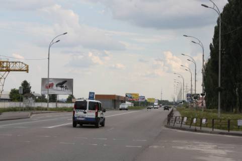 Billboard B in Vishgorod, Board 3x6м  вул. Набережна/ вул.Шевченка, світлофор, перед зупинкою "Кінотеатр "Мир", в напрямку в м. Київ Photo 1