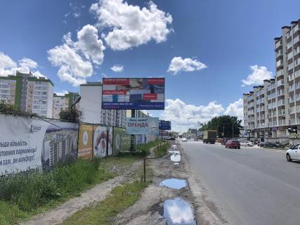 Billboard B in Vishnev, Board 3x6м  st. V. Stusa, 46, pocatok s. Krukivsna, zaizd do "Novus", ZK "Akvareli-2", ZK "Evropejstke Misto", ZK "Pioners'kij", v bik s Krukivsina, Photo 1