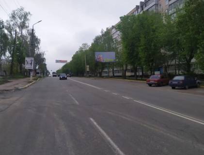 Billboard A in Boyarka, Board 3x6м  st. Bilogorods'ka,/st. Molodizna, zupinka, Mag. "Idelika", "ATB-Market", Rajonna stomatologicna poliklinika Photo 1