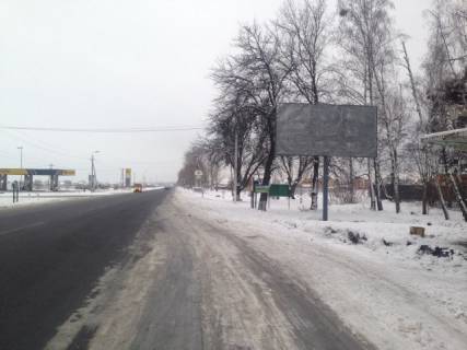 Billboard A in Lyutizh, Board 3x6м  s.Lutez v"ezd so storony Dymera, trassa Kiev-Ivankov -Ovruc, AZS , ostanovka obs transporta napravlenie Kiev Photo 1