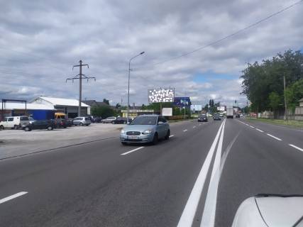 Billboard B in Vishnev, Board 3x6м  st. Kiivs'ka, zupinka, svitlofor, STO, Metalobaza, ATB-Market, v bik m. Visneve, m. Kiiv Photo 1