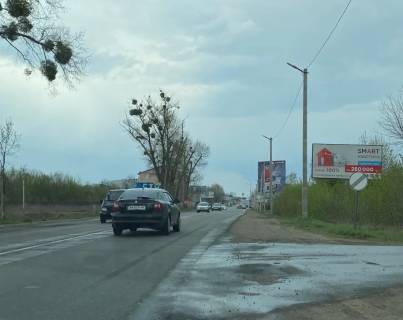 Billboard A in Svyatopetrivske, Board 3x6м  st. Bilogorods'ka/vul Lugova, navproti TM Sklad "Santa Bremor", Avtomarket, v m Kiiv Photo 1