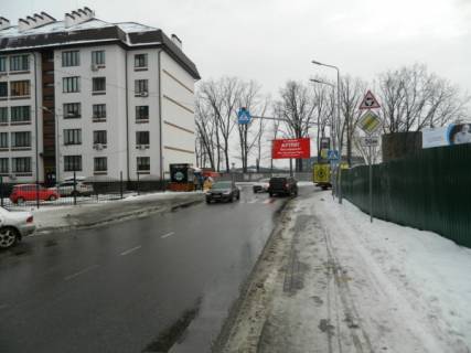 Billboard A in Petropavlivska Borshchagivka, Board 3x6м  Petropavlovskaa Borsagovka, klumba na perekr. s st. Aroslava Mudrogo i st. Zivopisnaa  (mag. "Fora") Photo 1