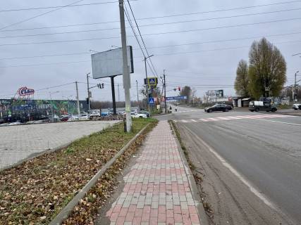 Billboard B in Svyatopetrivske, Board 3x6м  st. Bilogorods'ka, povorot na st. Bogatirs'ku ZK "Amsterdam", zupinka, 500m. "Fora", ZK "Bilij sokolad. Center", livoruc, v centr s Bilogorodka Photo 1