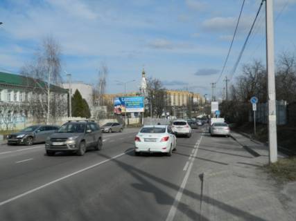 Billboard B in Petropavlivska Borshchagivka, Board 3x6м  вул. Соборна, 61-45 \вул. Шкільна, 2, поруч "Церква святого Симеона Стовпника (УПЦ)",  Школа Бойового Гопака "Шаблезуб",  в Київ Photo 1