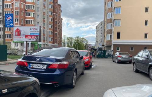 Billboard B in Vishnev, Board 3x6м  st. Vitans'ka, 1a, navproti "Fora", "ATB-Market", ZK "Avia Kvartal", Sport klub "Olimp", v bik ZD Pereizdu Photo 1