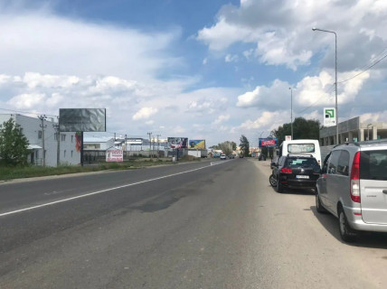 Billboard B in Sofiivska Borshchagivka, Board 3x6м  вул. Соборна, 105, світлофор, заїзд до "АТБ- Маркет", навпроти заїзд у ЖК "Петровский Квартал", "Okwine", 150м до ТРЦ "Европарк", 100м до ЖК "Европейка", 300м  до ТЦ «Маєток»,  вїзд у с. Соф. Борщагівка, в бік Києва Photo 1