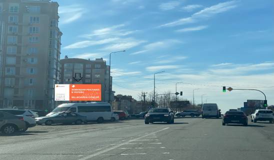 Non-Standard A in Vishnev, Board 4,9х3,9 ліва ст. (банер)   st. V. Stusa, 16, na TRC "RarkSmall",  poruc  ZK "Agam", "Sil'po", "Sad Kamelia", "ATB-Market", "UKRINSTAL", "Taunhausi vid Dniprobud",  350m do  rozv'azki  v z st. V. Cornovola Photo 1