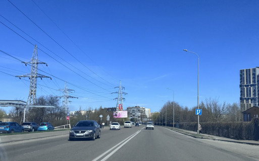 Billboard B in Vishnev, Board 3x6м  Вул Київська, світлофор, зупинка, поруч заїзд до ТРЦ «Черрі Молл», "КФС", "Фора", "Люксоптика", "Спорт Лайф", "MOYO", "Фокстрот", Аптека "Farmacia", "Антошка", Кінотеатр  "Лінія кіно", "Паспортний сервіс МВС", в бік м Київ, вул. В. Кільцева Photo 1