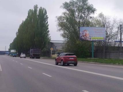 Billboard A in Svyatopetrivske, Board 3x6м  st. Kiivs'ka, 36, Rinok avtozapcastin, AZS "AMIC","AGSOLKO UKRAINA","Kolormarket Avto"- pidbir farbi., a/d m. Visneve-Boarka Photo 1