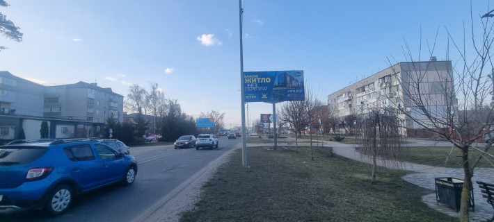 Billboard A in Gostomel, Board 3x6м  вул. Свято-Покровська. в їзд в Гостомель з Варшавської траси, ліворуч с\м "ФОРА", із Києва Photo 1