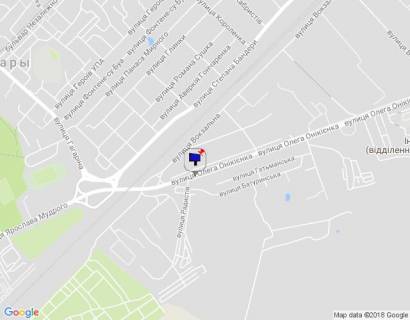 Billboard B in Brovary, Board 3x6м  st. Onikienka Olega_st.Radistiv, AZS scheme