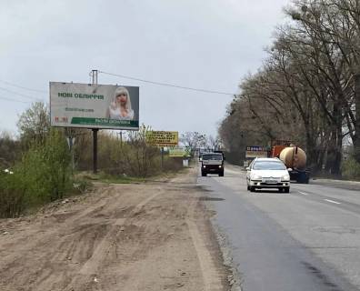 Billboard B in Svyatopetrivske, Board 3x6м  st. Bilogorods'ka, zupinka, poruc ZK "Pesij Parkvij", a/d R-04 Kiiv-Fastiv-Zvenigorodka 8+900km., v bik m. Boarka Photo 1