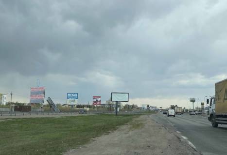 Billboard B in Kyiv, Board 6x6м (3х6м)  st. V. Kil'ceva doroga, (II), pered rozvorotom, navproti Avtosalon "Arma Motors",  McDonald's, v bik Teremkiv, Odes'koi plosi Photo 1
